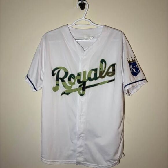Unbranded Other - Kansas City Royals Camo Print Baseball Jersey